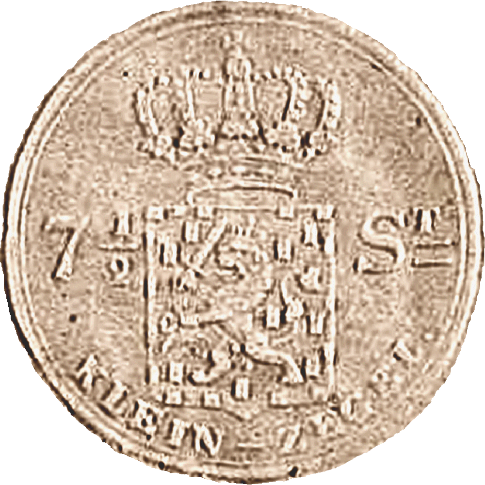 Klein zegel Gaardeboek Etten-Leur bij akte rond 1800